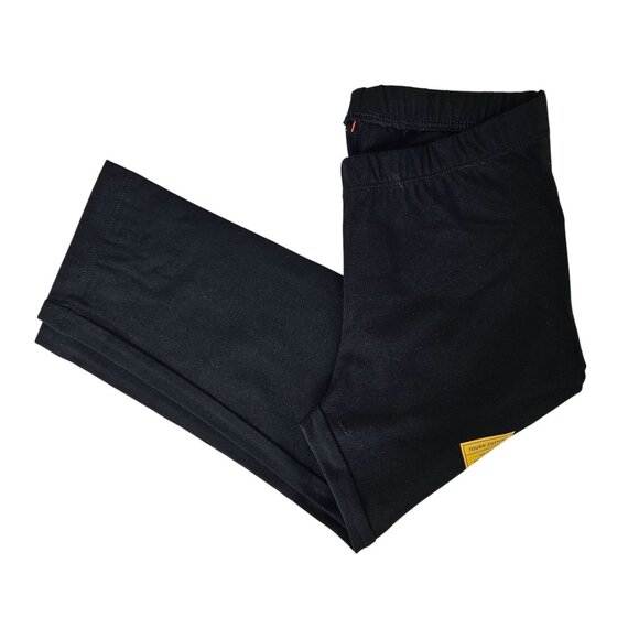 Cat & Jack Girls M (7/8) Black Capri Leggings Tough Cotton Durable Knee Casual - Picture 1 of 5